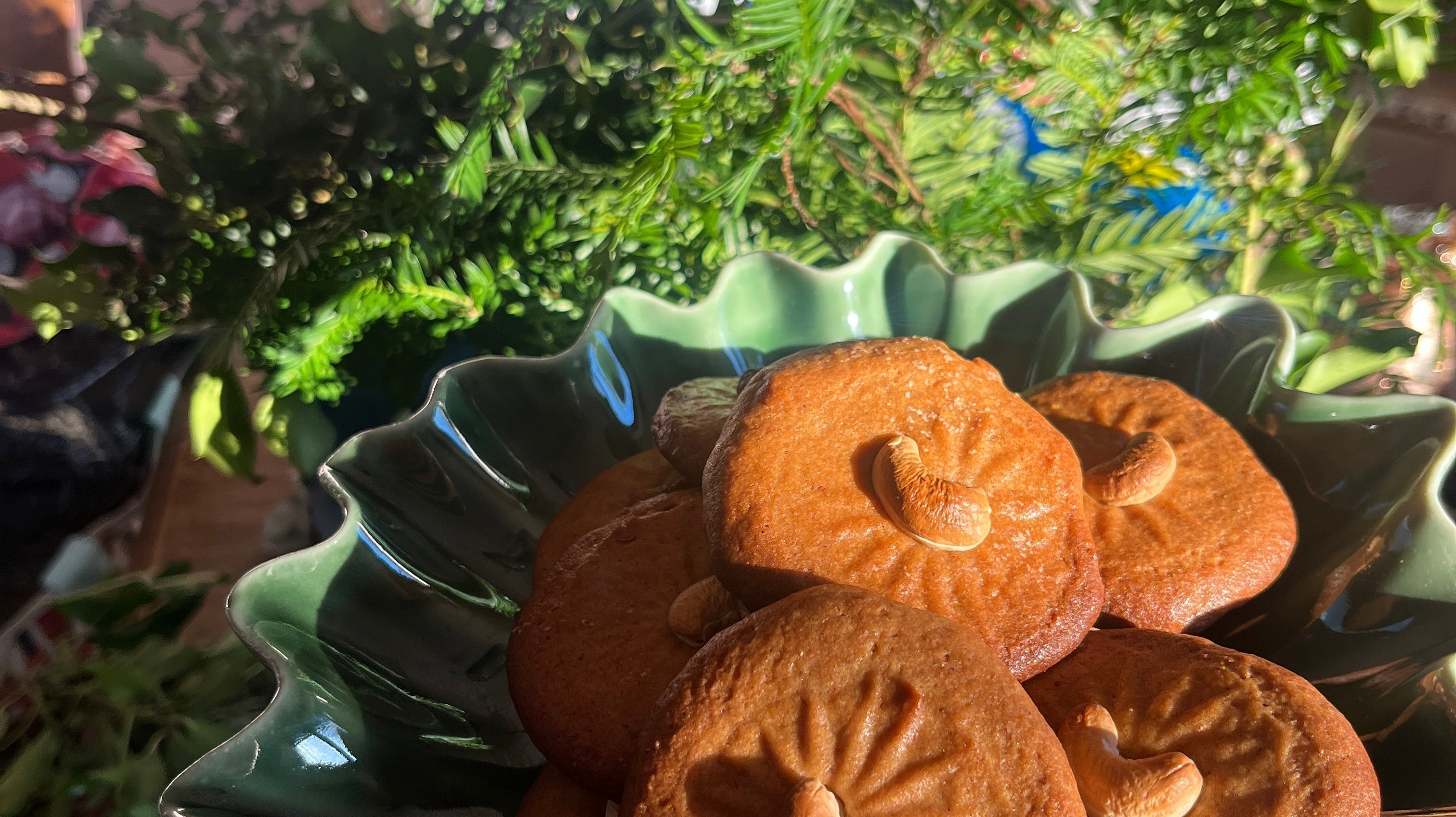 Jaggery and Spiced coconut cookies