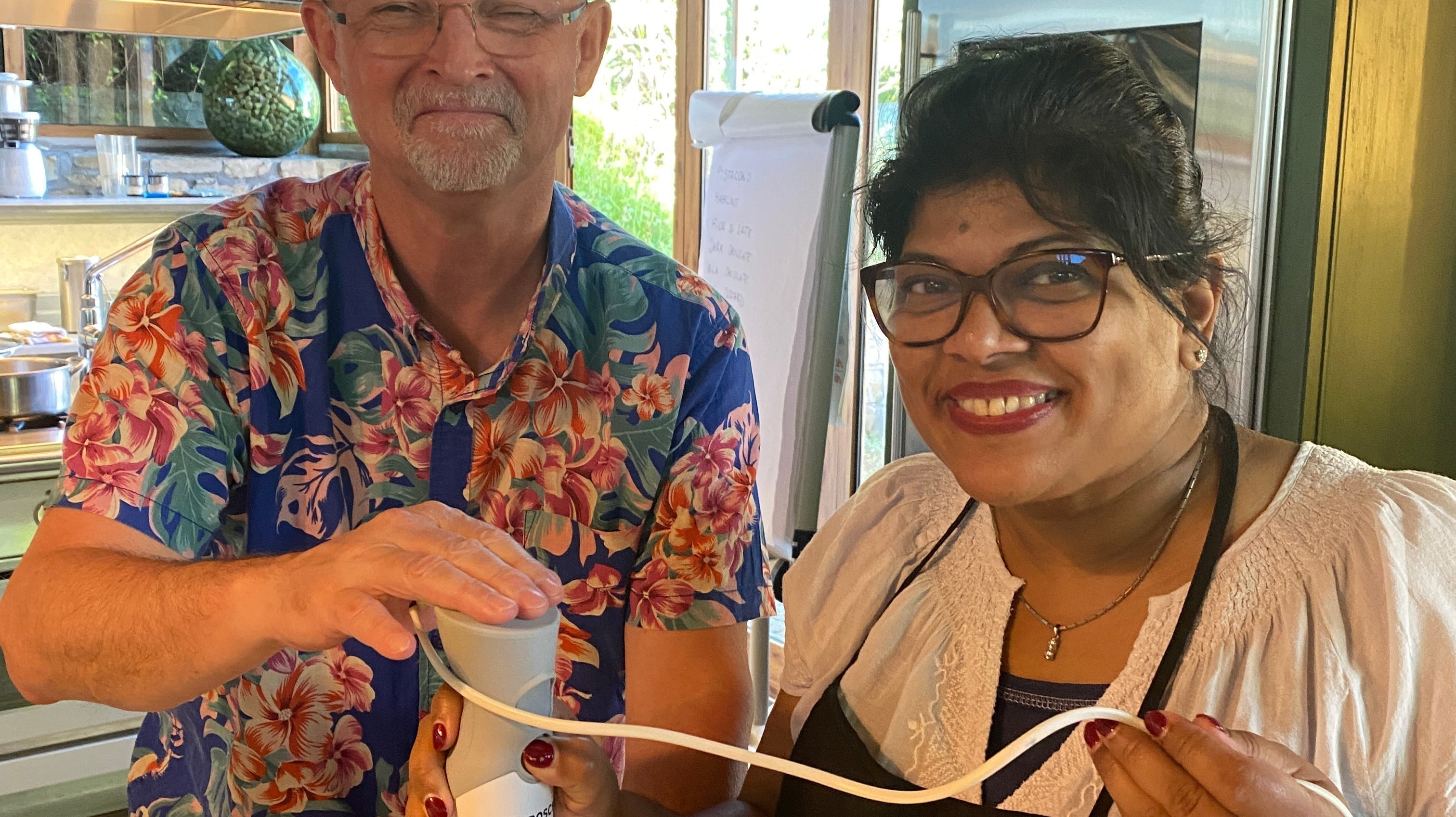 Guy and Lochana Robertson