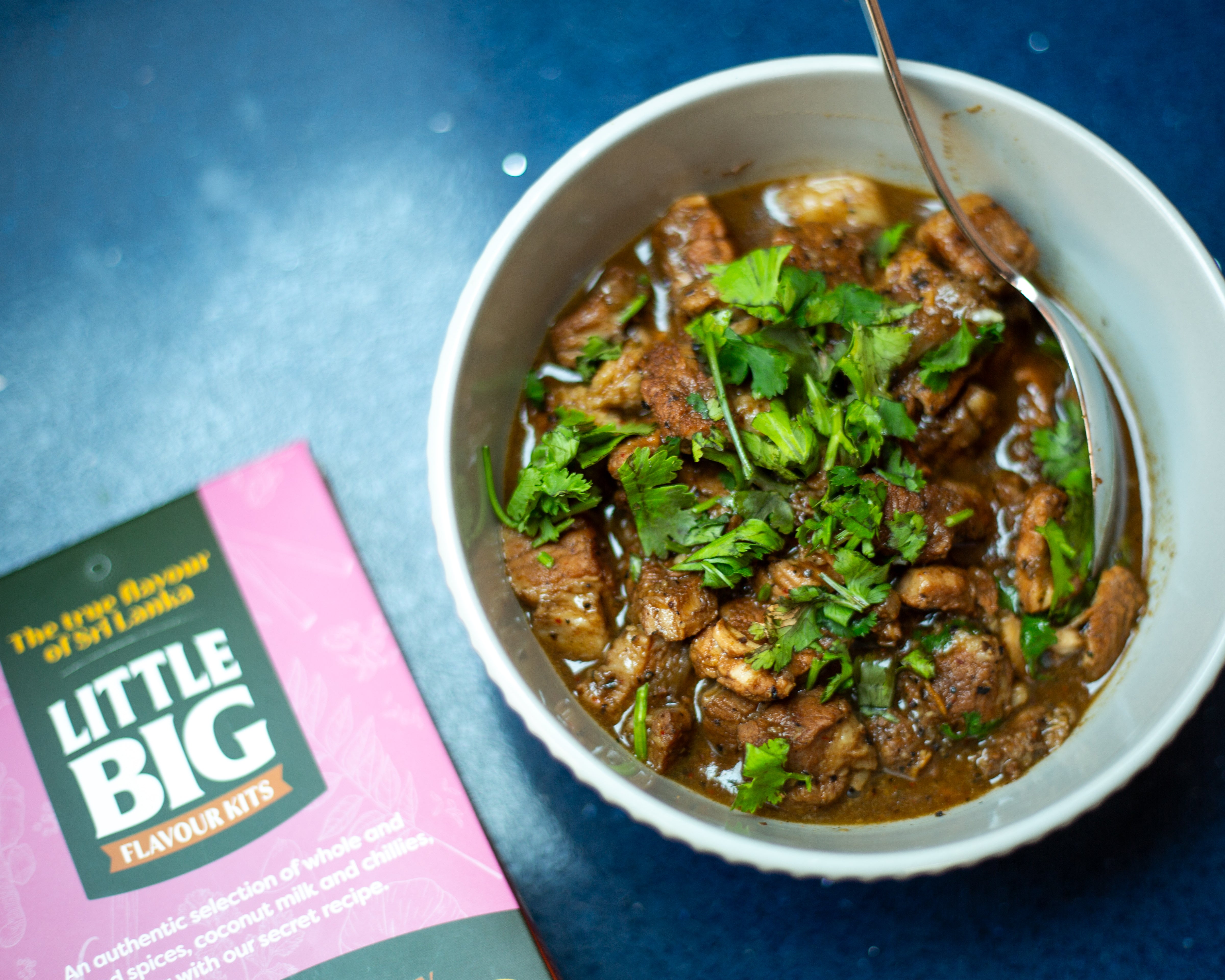 slow cooked Sri Lankan pork curry kit
