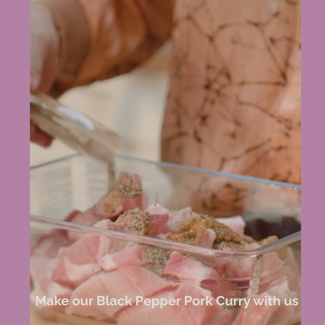 Little Big Flavour Kits Pork Curry – rich, smoky Sri Lankan curry